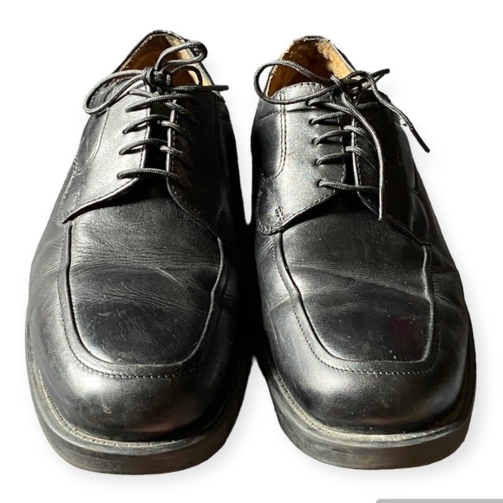 Covington Shoes Mens Size 9M Leather Black‎ Lace Up